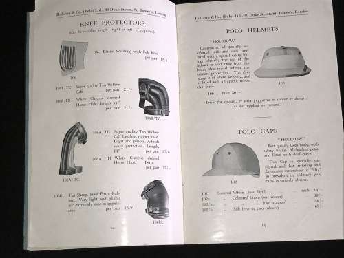 HOLBROW & CO POLO SPECIALISTS CATALOGUE RARE