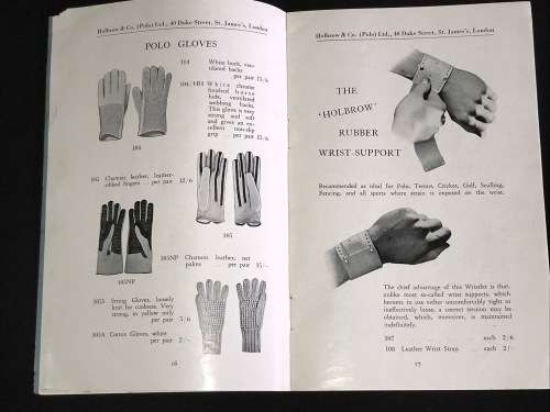 HOLBROW & CO POLO SPECIALISTS CATALOGUE RARE