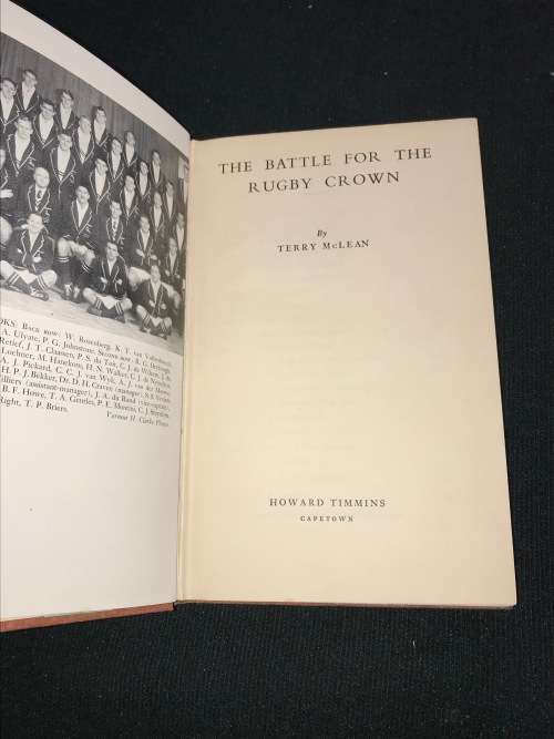 VINTAGE RUGBY BOOKS X 5