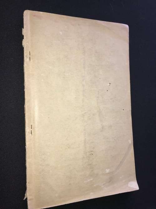 EXPLOSIVES ACT 1911 UNION OF SOUTH AFRICA AND 1932 MEMO RELATING TO CARRIAGE OF DANGEROUS GOODS
