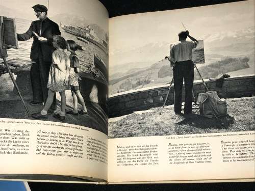 VINTAGE BOOKS OF SWITZERLAND X 2