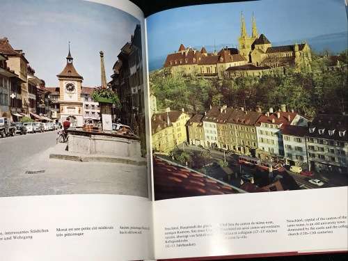 VINTAGE BOOKS OF SWITZERLAND X 2