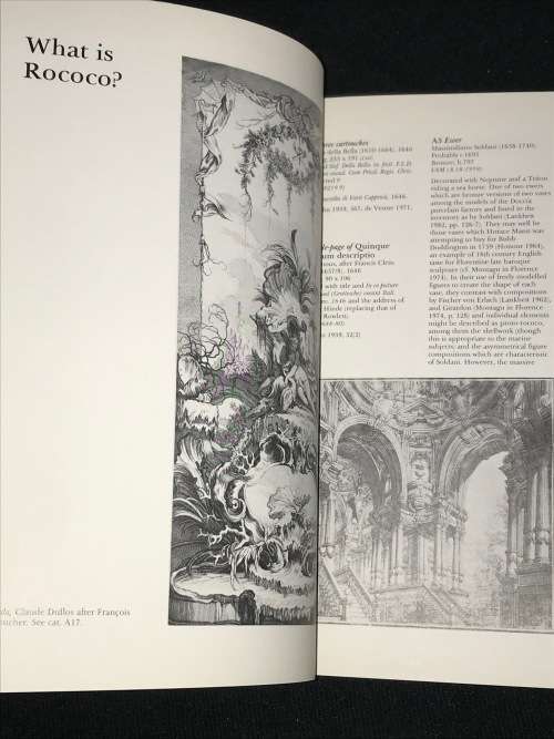 ROCOCO ART DESIGN IN HOGATH`S ENGLAND THE V&A MUSEUM 1984