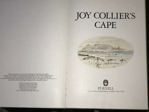 JOY COLLIER'S CAPE