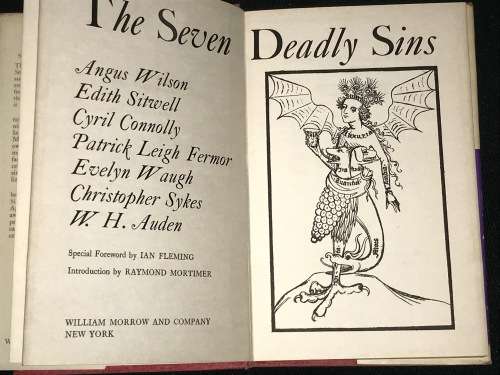 THE SEVEN DEADLY SINS WITH THE FOREWARD BY IAN FLEMING