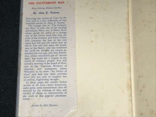 THE COUNTERFEIT MAN MORE SCIENCE FICTION STORIES BY ALAN E. NOURSE