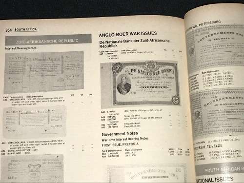 STANDARD CATALOG OF WORLD PAPER MONEY BY ALBERT PICK 3RD EDITION