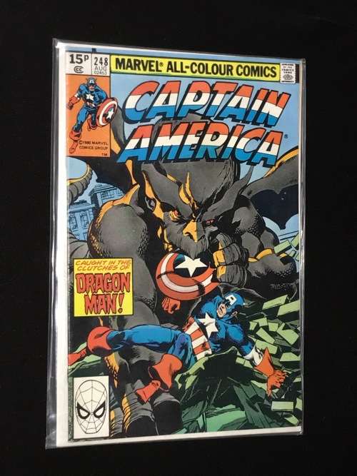 CAPTAIN AMERICA MARVEL COMIC NO.248 AUG 1980