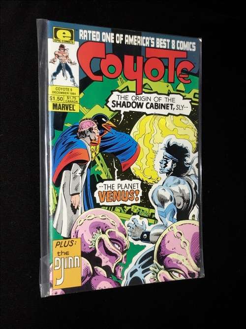 COYOTE  NO.9 DEC 1984 EPIC COMICS