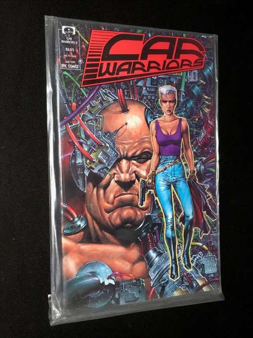 CAR WARRIORS COMIC NO.2 JULY 1991 EPIC COMICS