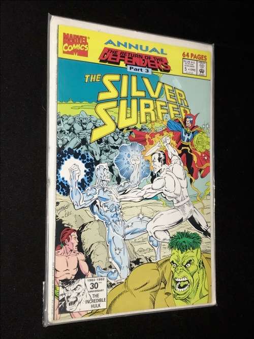 MARVEL COMICS ANNUAL THE RETURN OF THE DEFENDERS THE SILVER SURFER