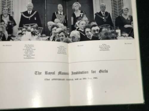 THE ROYAL MASON INSTITUTION FOR GIRLS 1962
