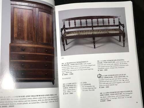 STEPHAN WELZ AUCTION CATALOGUE CAPE TOWN 1 + 2 APRIL  2003