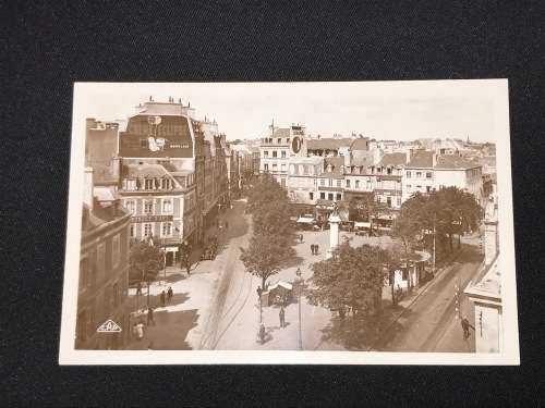 VINTAGE POSTCARD LORIENT LA PLACE BISSON FRANCE