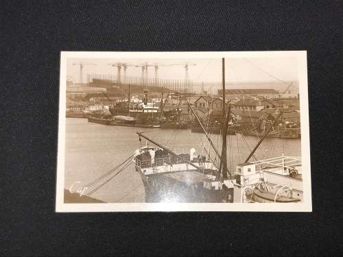 VINTAGE POSTCARD SAINT NAZAIRE FRANCE