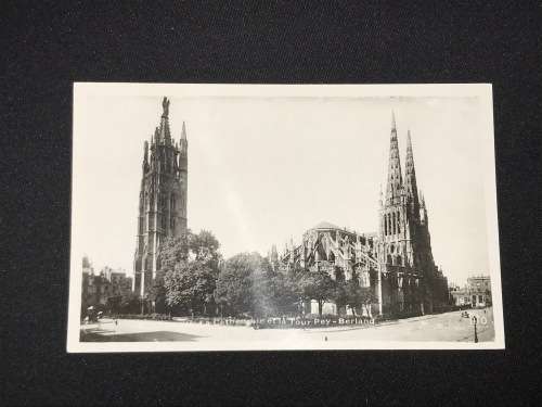 VINTAGE POSTCARD BORDEAUX CATHEDRAL FRANCE