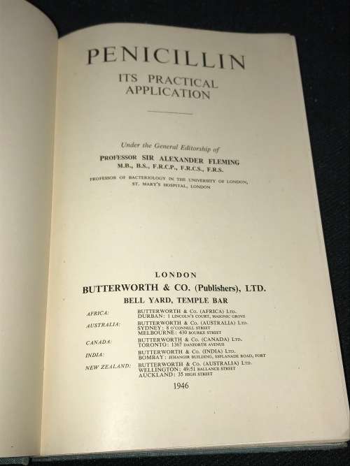 PENICILLIN ITS PRACTICAL APPLICATION