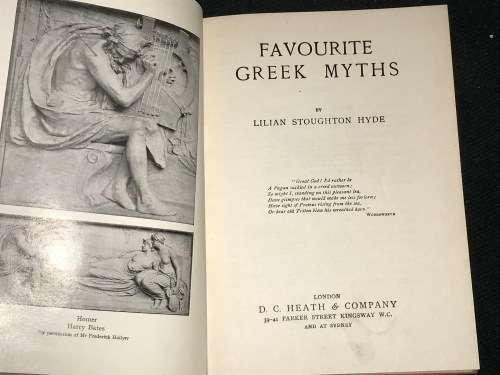 FAVOURITE GREEK MYTHS