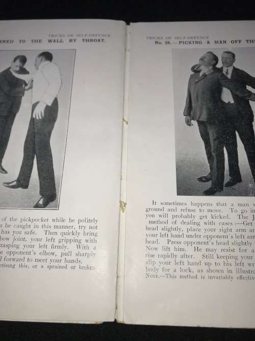 TRICKS IN SELF-DEFENCE A USEFUL BOOK FOR EVERYBODY BY W.H. COLLINGRIDGE