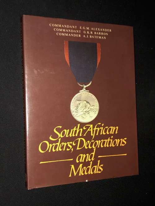 SOUTH AFRICAN ORDERS, DECORATIONS AND MEDALS