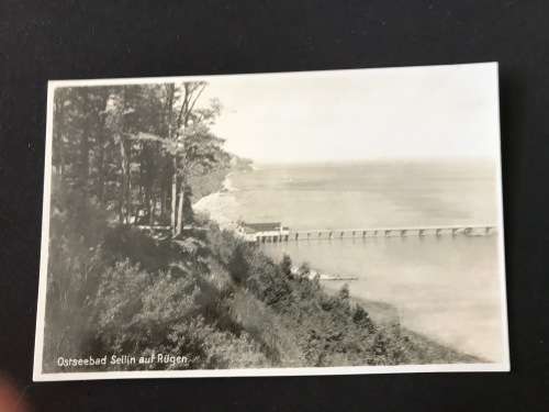 VINTAGE GERMANY OSTSEEBAD SELLIN AUF RUGEN POSTCARD