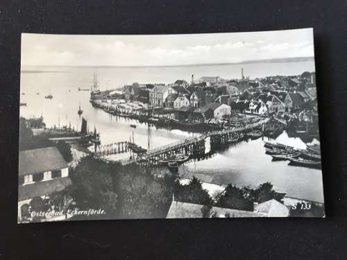 VINTAGE GERMANY OSTSEEBAD ECKERNFORDE POSTCARD
