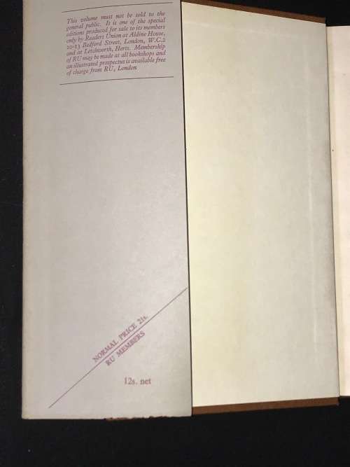 LORD OF THE RINGS BY J.R.R. TOLKIEN READERS UNION 3 VOLUME EDITION 1960