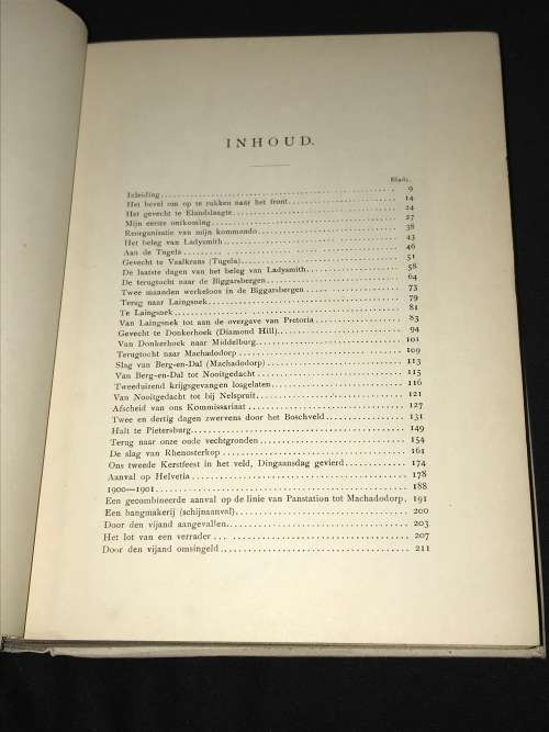 MIJNE HERINNERINGEN UIT DEN ANGLO BOEREN OORLOG DOOR B.J. VILJOEN 1902 - BOER WAR