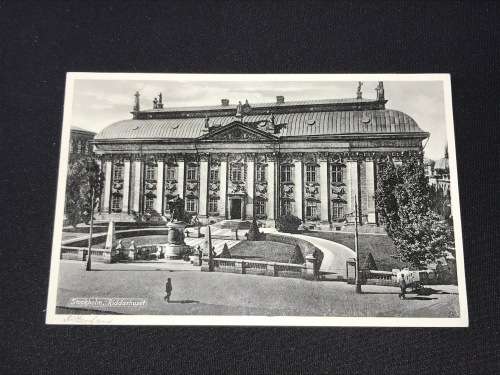 VINTAGE STOCKHOLM RIDDARHUSET  POSTCARD UNUSED