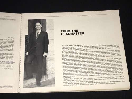 1973 SEA POINT SCHOOL MAGAZINE 1973