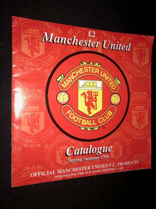 VINTAGE MANCHESTER UNITED SPRING SUMMER CATALOGUE