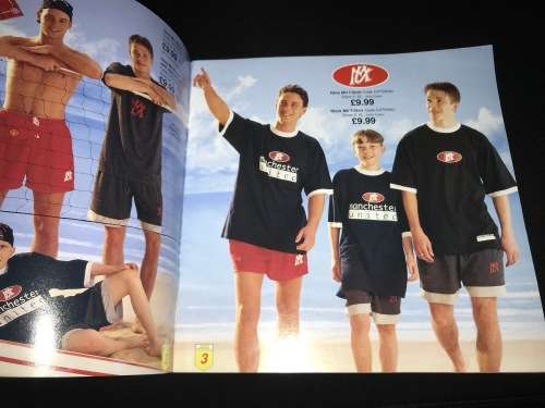 VINTAGE MANCHESTER UNITED SPRING SUMMER CATALOGUE