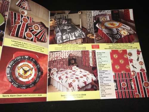 VINTAGE MANCHESTER UNITED SPRING SUMMER CATALOGUE