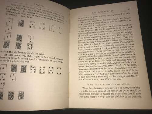 BRIDGE BY TEMPLAR THE CLUB SERIES 1904 GUIDE 1ST EDITION