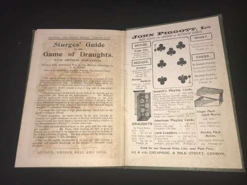 BRIDGE BY TEMPLAR THE CLUB SERIES 1904 GUIDE 1ST EDITION