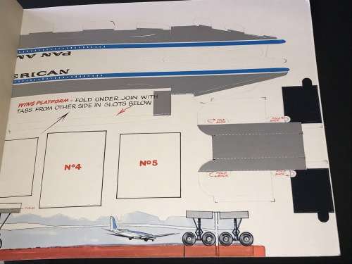 VINTAGE RIGBY`S EASY TO BUILD FLYING MODEL JETLINER PAN AM CONCORDE