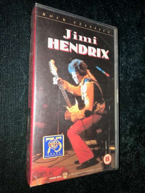 JIMI HENDRIX ROCK CLASSICS VHS 1994