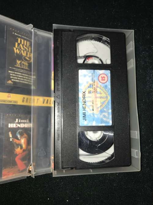 JIMI HENDRIX ROCK CLASSICS VHS 1994
