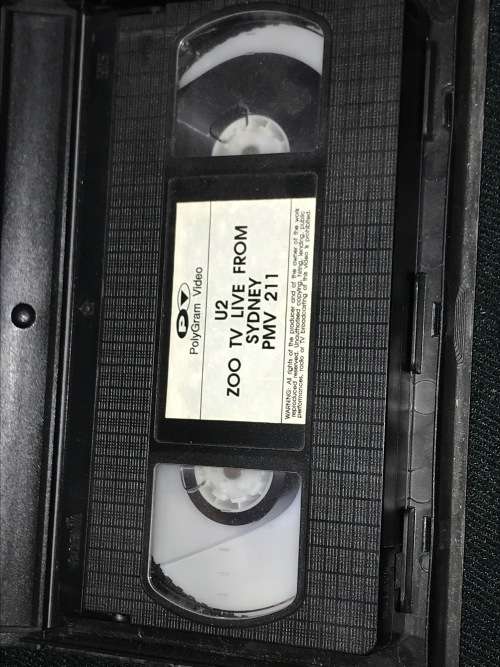 U2 ZOO VHS 1994