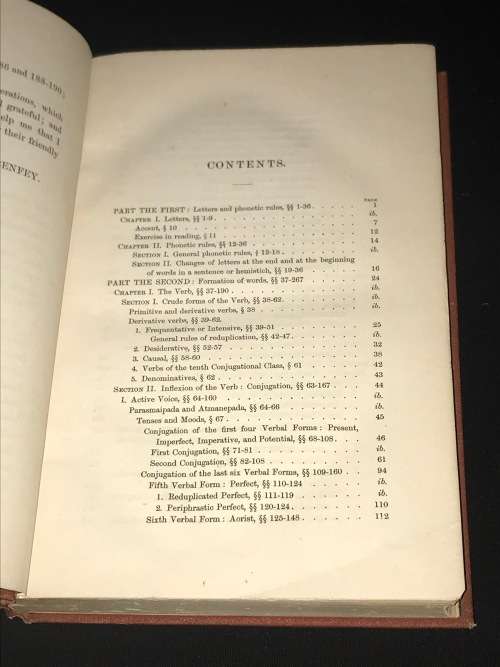A PRACTICAL GRAMMAR OF THE SANSKRIT LANGUAGE FOR THE USE OF EARLY STUDENTS BY THEODOR BENFEY 1868