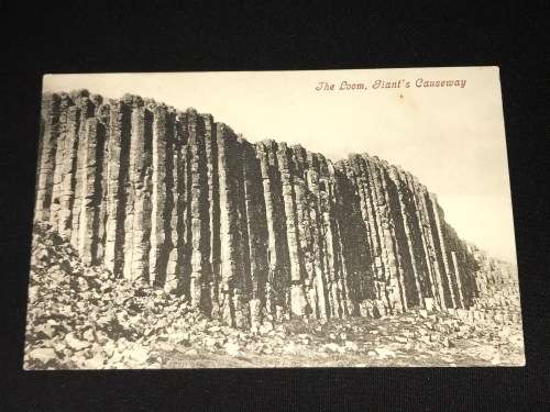 1920`S THE LOOM GIANT`S CAUSEWAY IRELAND POSTCARD