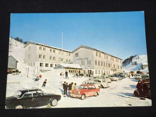 1968 COLOUR NORWAY POSTCARD TO JHB SOUTH AFRICA