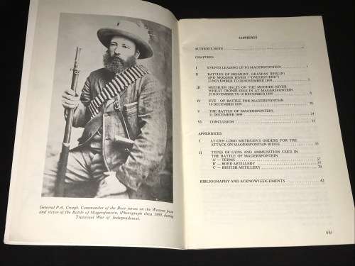 THE BATTLE MAGERSFONTEIN 11 DECEMBER 1899 BY COLONEL GEO. R. DUXBURY