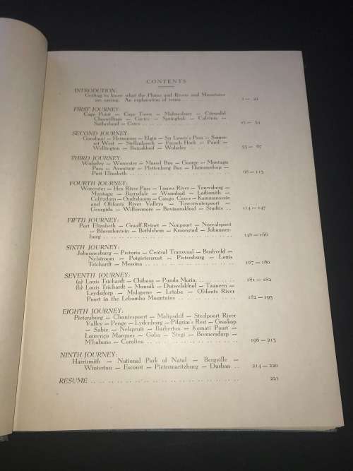 A GLIMPSE OF SOUTH AFRICA BY M.S. TALJAARD 1949