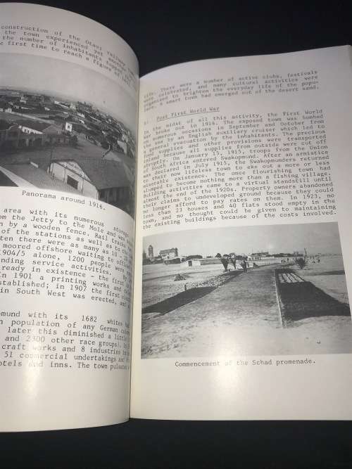 SWAKOPMUND A CHRONICLE OF THE TOWN'S PEOPLE PLACES AND PROGRESS