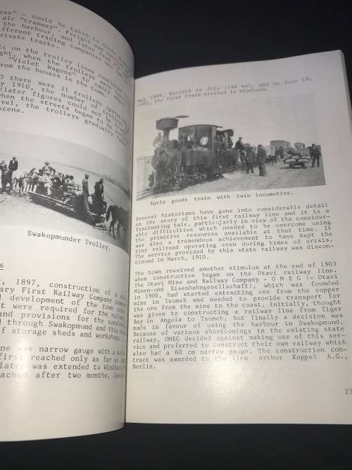 SWAKOPMUND A CHRONICLE OF THE TOWN'S PEOPLE PLACES AND PROGRESS