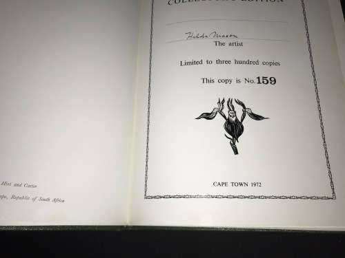 WESTERN CAPE SANDVELD FLOWERS BY HILDA MASON 1972 NUMBERED AND SIGNED