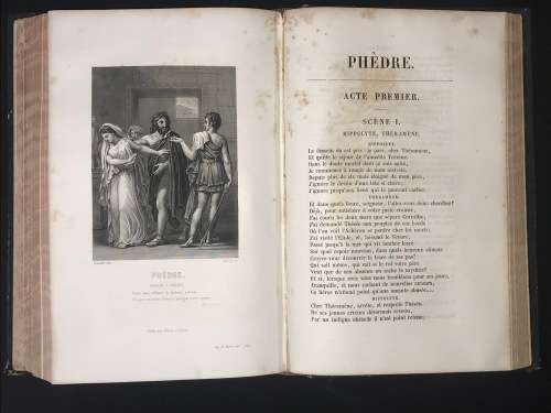 OEUVRES DE JEAN RACINE - PAR L.S. AUGER PARIS 1881