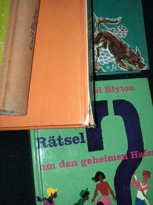 ENID BLYTON X 4 GERMAN LANGUAGE 1960'S