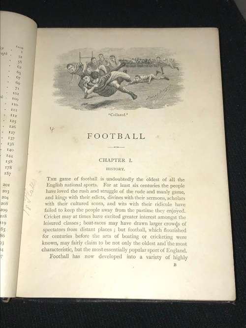 FOOTBALL HISTORY BY MONTAGUE SHEARMAN THE ASSOCIATION GAME & THE RUGBY UNION GAME 1901